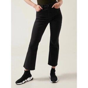 ATHLETA Black Flex Kick Flare Jeans Size 10